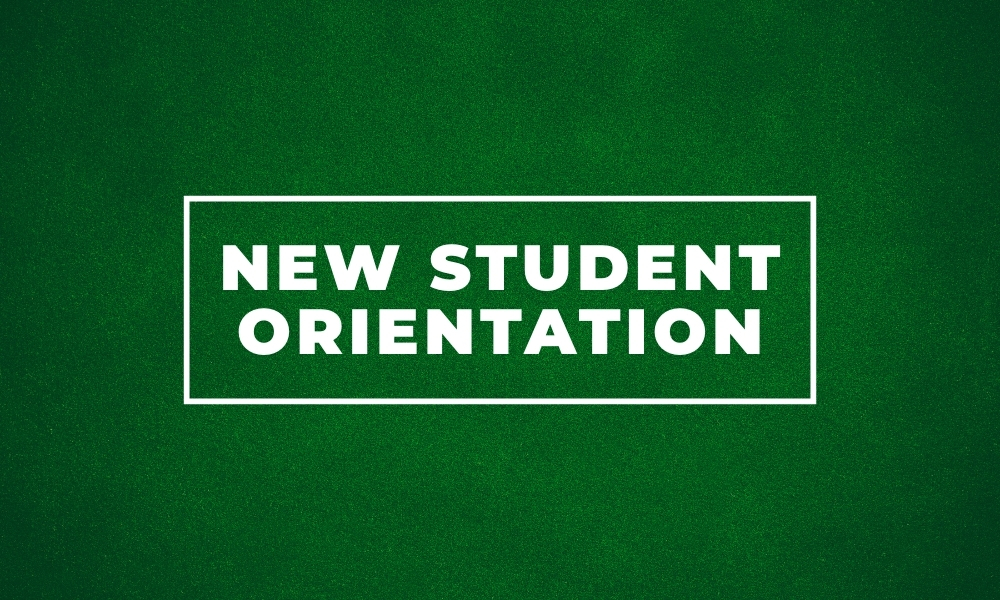 New Student Orientation